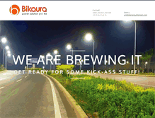 Tablet Screenshot of bikaura.com